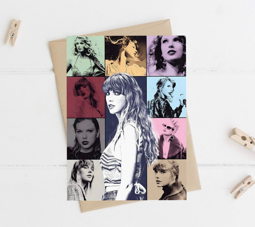 Taylor Swift Eras Tour Card