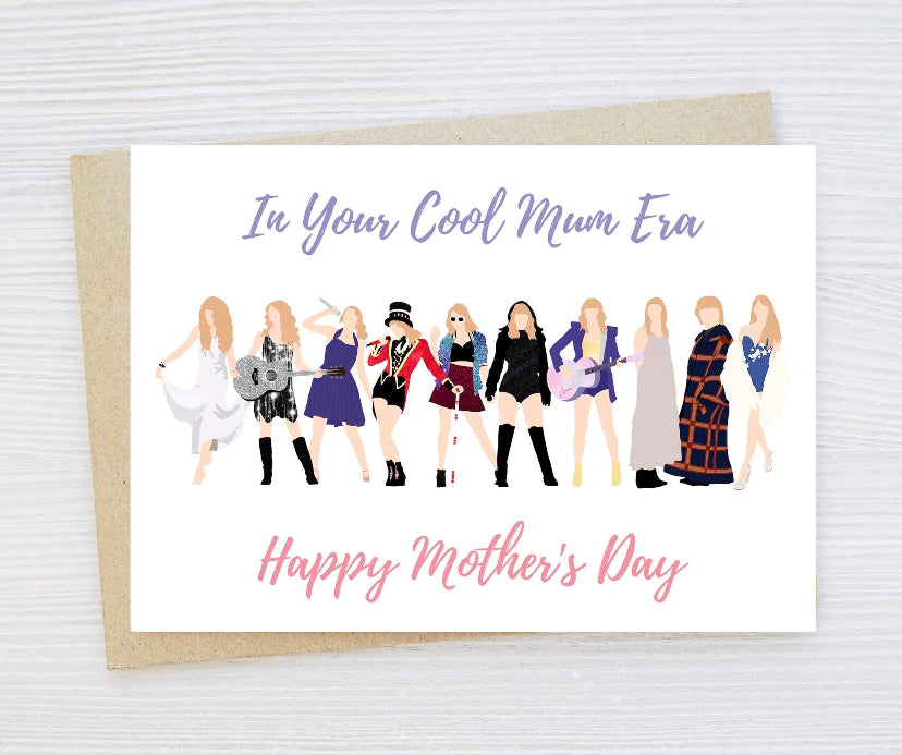 Taylor Swift Eras Tour Mother’s Day Card