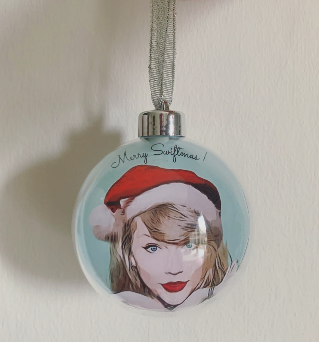 Taylor Swift ‘Merry Swiftmas’ Christmas Bauble