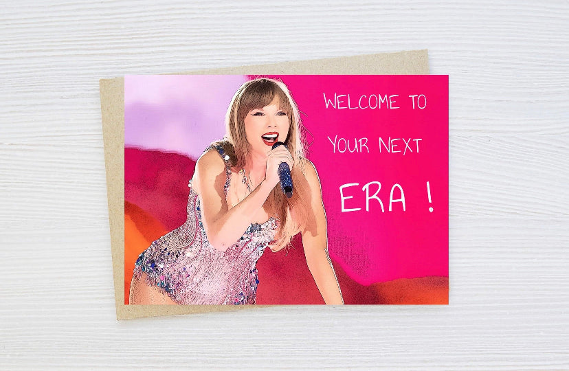 Taylor Swift Eras Card