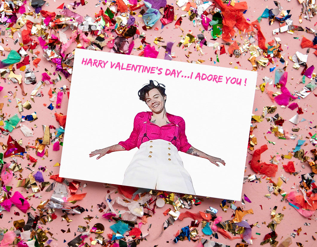 Harry Styles ‘Adore You’ Valentine’s Day Card