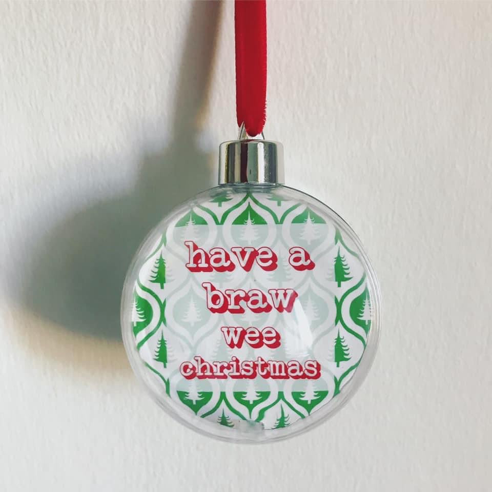 Scottish ‘Braw’ Christmas Bauble