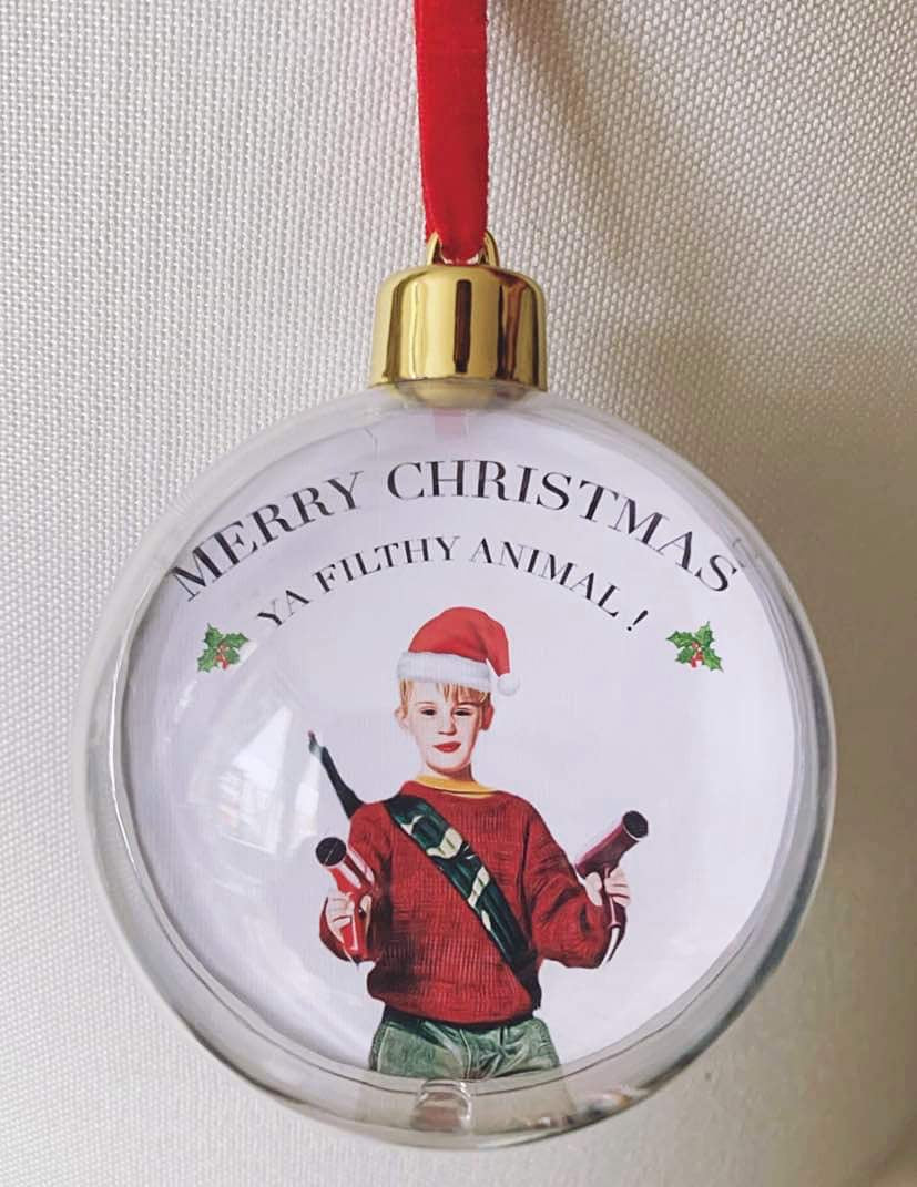 Home Alone Kevin ‘Filthy Animal’ Bauble