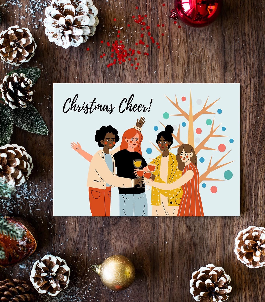 ‘Christmas Cheer’ Friends Card