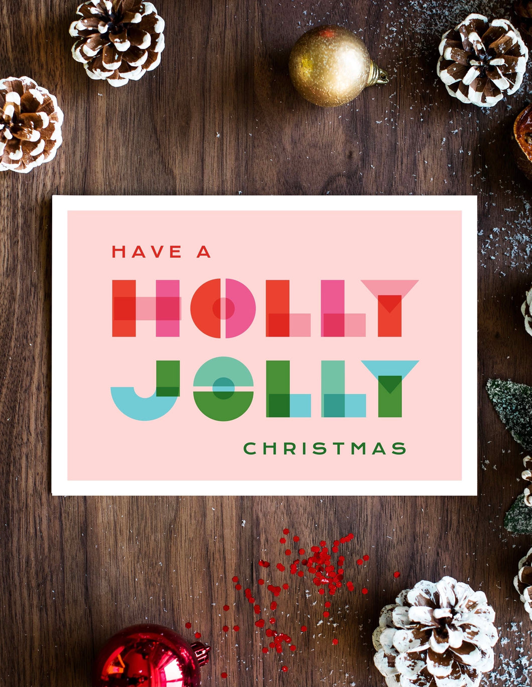 Holly Jolly Christmas Card