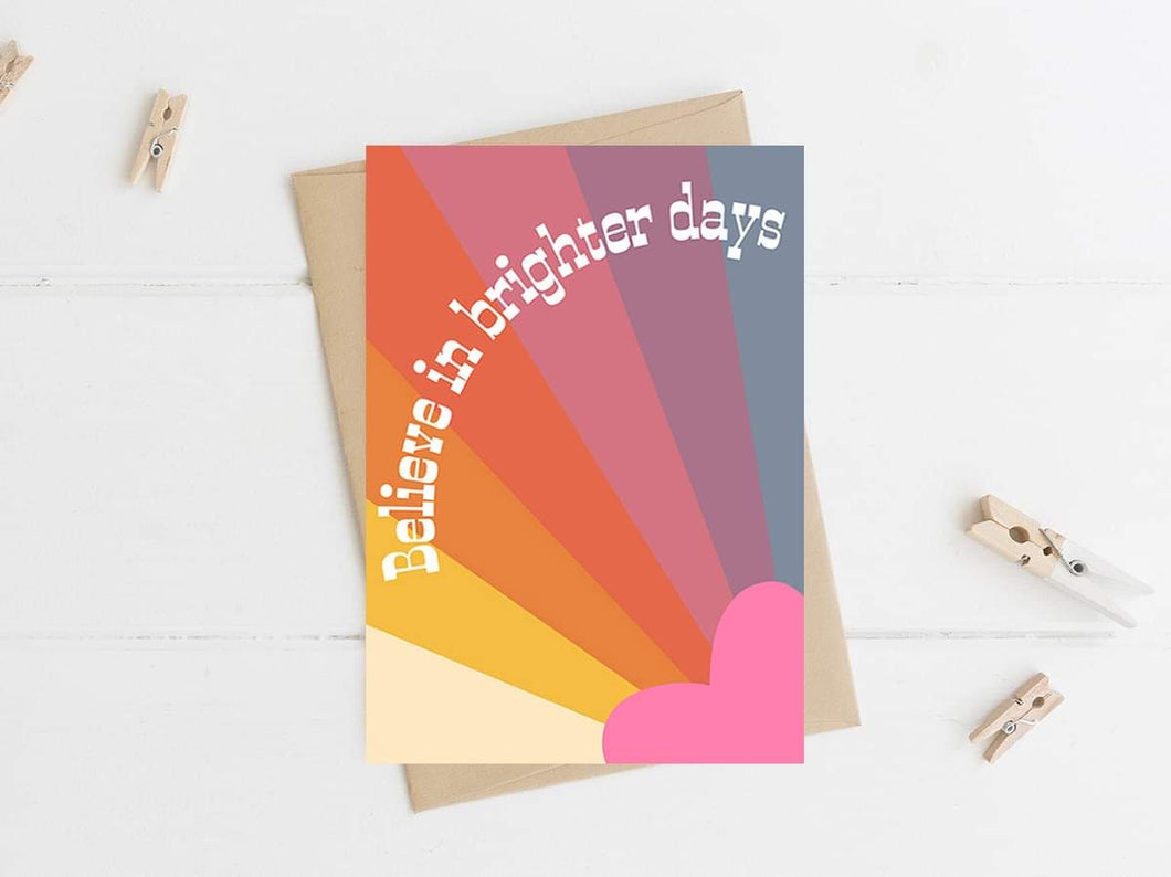 Brighter Days Sunrays Card